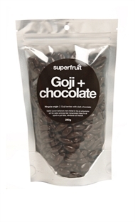 Goji b�r med chokolade Superfruit 280 g